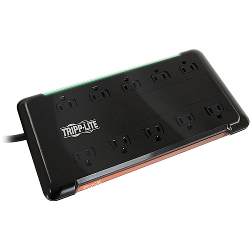 Tripp Lite by Eaton 10-Device Desktop AC Charging Station with Surge Protector for Tablets, Laptops and E-Readers Wired - Notebook, Tablet PC, e-book Reader - Charging Capability - Black, Gray (CSD1006AC)