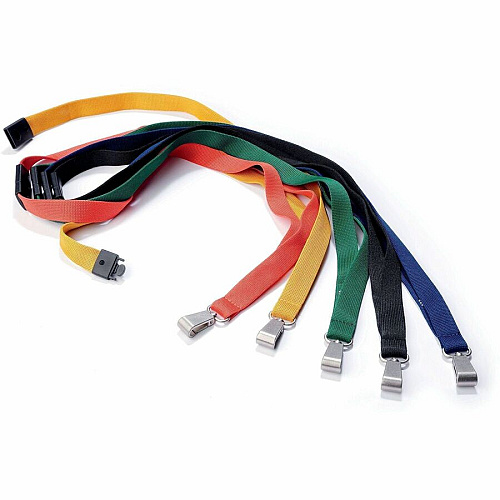 DURABLE Premium Textile Lanyard Ochre - 10 / Box (8127135)