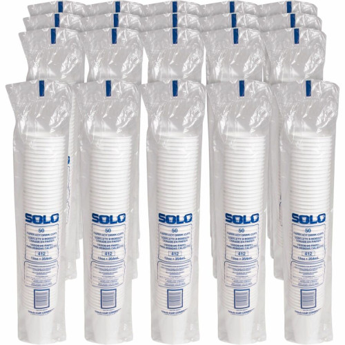 Solo Disposable Paper Hot Cups (412WN2050) | OfficeCrave.com