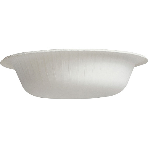Solo Bare 12 oz Heavyweight Paper Bowls Bare - Disposable - White - Paper Body - 125 / Pack (HB12BJ7234)