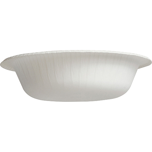 Solo Bare 12 oz Heavyweight Paper Bowls Bare - Disposable - White - Paper Body - 125 / Pack (HB12BJ7234)