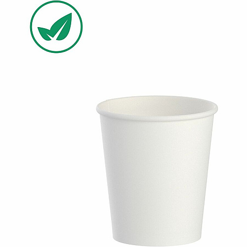 Solo 3 oz Treated Paper Water Cups 3 fl oz - White - Paper - Water - 100 / Pack (442050)