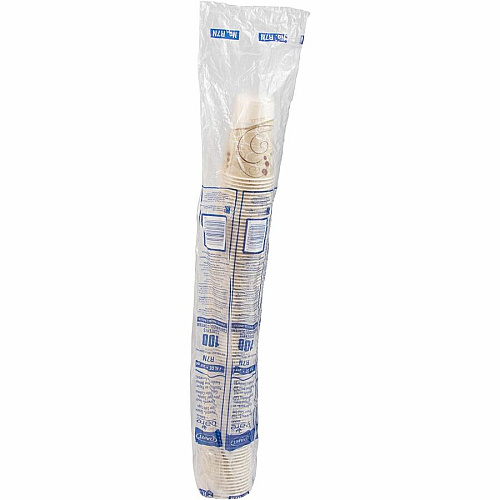 Solo 7 oz Waxed Paper Cold Cups 7 fl oz - Beige - Paper - Milk Shake, Smoothie - 100/Pack - 20 / Carton (R7NJ8000)