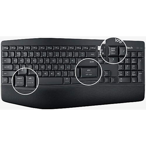 Logitech&reg; MK850 Performance Wireless Keyboard and Mouse Combo (920008219)