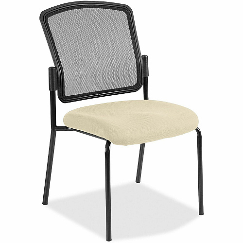 Eurotech dakota 2 Stackable Buff Seat Color - Vinyl Seat Material - Four-legged Base - Dillon Buff - 2 / Carton (7014007)