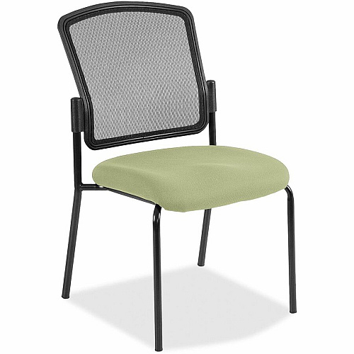 Eurotech dakota 2 Stackable Sage Seat Color - Vinyl Seat Material - Four-legged Base - Dillon Sage - 2 / Carton (7014069)
