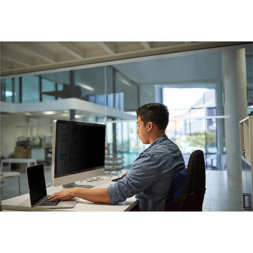 3M Privacy Filter for 30in Monitor, 16:10, PF300W1B Black, Matte