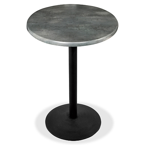 Holland Bar Stools Utility Table Top Round Top - 30" Table Top Diameter - Black Steel - 2 / Carton (OD30RBLKSTL)