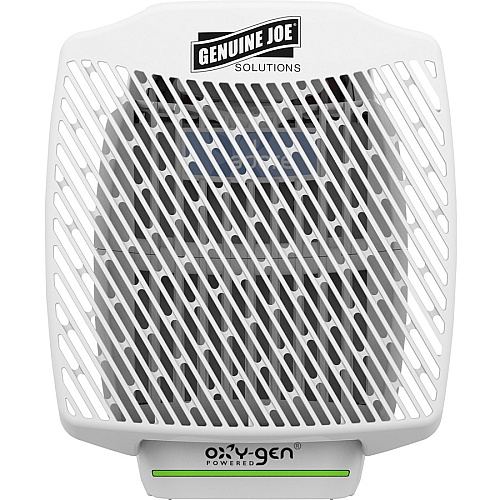Genuine Joe Air Freshener Dispenser System 30 Day Refill Life - 6000 ft³ Coverage - 1 Each - White (GJO99659)