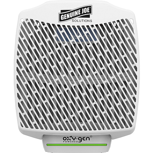 Genuine Joe Air Freshener Dispenser System 30 Day Refill Life - 6000 ft³ Coverage - 1 Each - White (GJO99659)