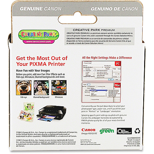Canon CLI-251XL Original Inkjet Ink Cartridge - Cyan, Magenta, Yellow - 3 / Pack Inkjet - 3 / Pack (CLI251XLCMY)
