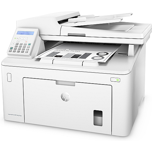 HP LaserJet Pro M227fdn Laser Multifunction Printer - Monochrome Copier/Fax/Printer/Scanner - 30 ppm Mono Print - 1200 x 1200 dpi Print - Automatic Duplex Print - Up to 30000 Pages Monthly - 250 sheets Input - Color Scanner - 1200 dpi Optical Sca (G3Q79A)