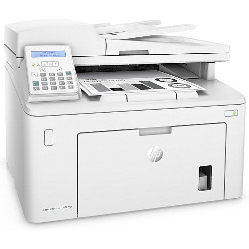 HP LaserJet Pro M227fdn Laser Multifunction Printer - Monochrome Copier/Fax/Printer/Scanner - 30 ppm Mono Print - 1200 x 1200 dpi Print - Automatic Duplex Print - Up to 30000 Pages Monthly - 250 sheets Input - Color Scanner - 1200 dpi Optical Sca (G3Q79A)