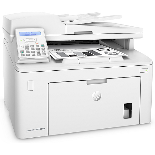 HP LaserJet Pro M227fdn Laser Multifunction Printer - Monochrome Copier/Fax/Printer/Scanner - 30 ppm Mono Print - 1200 x 1200 dpi Print - Automatic Duplex Print - Up to 30000 Pages Monthly - 250 sheets Input - Color Scanner - 1200 dpi Optical Sca (G3Q79A)