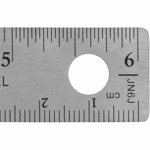 Westcott 6" Stainless Steel Rulers 6" Length x 0.8" Width - 1/16, 1/32 Graduations - Metric, Imperial Measuring System - Stainless Steel - Stainless Steel - 12 / Box (10414BX)