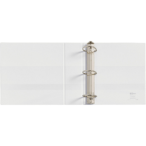 Avery&reg; Durable View Binders - EZD Rings 3" Binder Capacity - Letter - 8 1/2" x 11" Sheet Size - 670 Sheet Capacity - 3 Ring(s) - Fastener(s): D-Ring - Pocket(s): 4, Internal - Poly - White - Recycled - Easy Insert Spine, Exposed Rivet, Gap-f (09701BD)