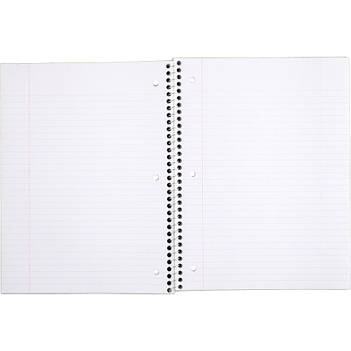Mead One-subject Spiral Notebook 70 Sheets - Spiral - College Ruled Front Ruling - 8" x 10 1/2" Sheet Size - White Paper - Tan Board Cover - Heavyweight, Punched - 12 / Bundle (05512BD)