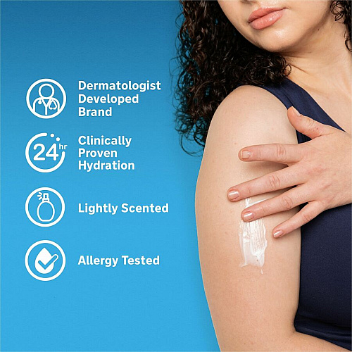 Lubriderm Daily Moisture Lotion Lotion - 16 fl oz - For Dry Skin - Applicable on Body - Body, Face, Skin - Moisturising, Lightweight, Absorbs Quickly, Paraben-free, Phthalates-free, Dye-free - 1 Each (48305)