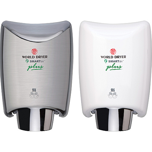 World Dryer SMARTdri Plus Intelligent Hand Dryer Stainless Steel - 1 Each (K973P2)