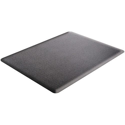 Deflecto Ergonomic Sit-Stand Chair Mat for Multi-surface Workstation - 60" Length x 46" Width x 0.800" Depth - Rectangular - Foam - Black - 1 Each (CM24442FBKSS)