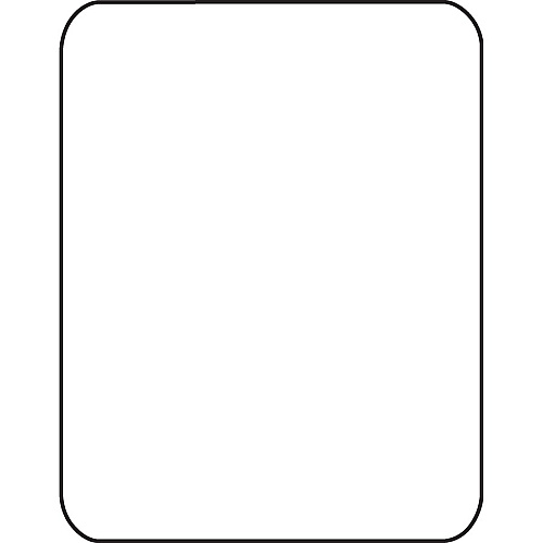 Deflecto Ergonomic Sit-Stand Chair Mat for Multi-surface Workstation - 60" Length x 46" Width x 0.800" Depth - Rectangular - Foam - Black - 1 Each (CM24442FBKSS)