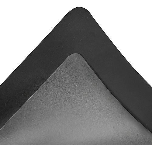 Deflecto Ergonomic Sit-Stand Chair Mat for Multi-surface Workstation - 60" Length x 46" Width x 0.800" Depth - Rectangular - Foam - Black - 1 Each (CM24442FBKSS)