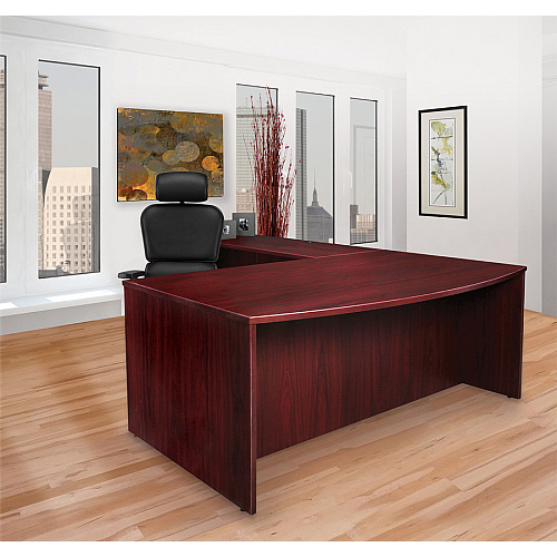 Lorell Prominence 2.0 Right-Pedestal Credenza 29" Height x 66" Width x 24" Depth, x 1" Thickness Top - 2 x File Drawer(s) - Single Pedestal on Right Side - Band Edge - Material: Particleboard - Finish: Thermofused Melamine (TFM) (LLRPC2466RMY)