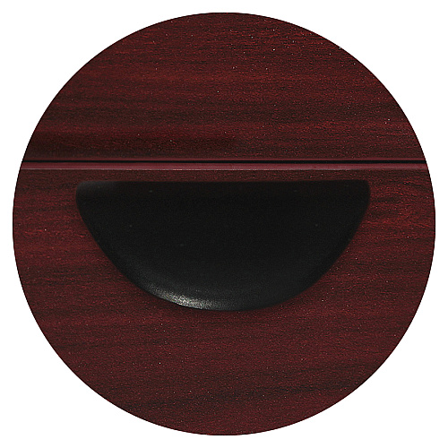 Lorell Prominence 2.0 Double-Pedestal Desk x 1" Thickness Top, 29" Height x 60" Width x 30" Depth - 5 x File, Box Drawer(s) - Double Pedestal on Left/Right Side - Band Edge - Material: Particleboard - Finish: Mahogany Laminate, Thermofused (LLRPD3060DPMY)