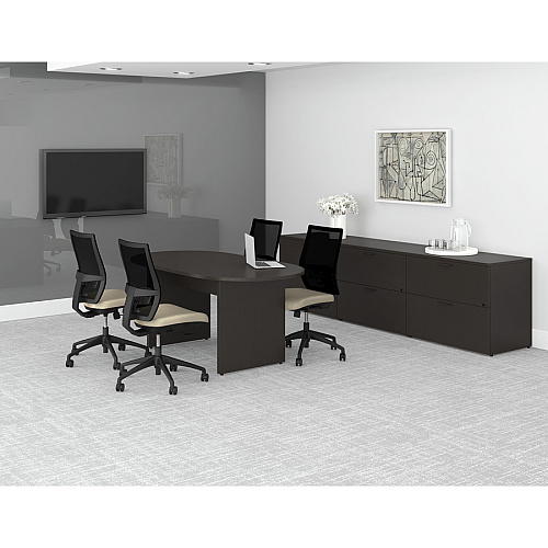 Lorell Prominence 2.0 Hutch 39" Height x 66" Width x 16" Depth - 4 Door(s) - Material: Particleboard - Finish: Laminate (LLRPH6639ES)