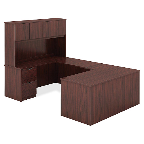 Lorell Prominence 2.0 Hutch 39" Height x 72" Width x 16" Depth - 4 Door(s) - Material: Particleboard - Finish: Laminate (LLRPH7239MY)