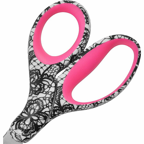 Westcott 8" Fashion Scissors 8" Overall Length - Left/Right - Stainless Steel - Multi - 1 Each (16660)