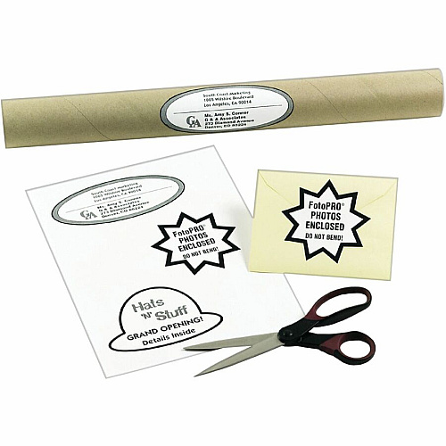 Avery&reg; Shipping Address Labels, Full Sheet Labels, Permanent, 500 Labels x 8 1/2" Width x 11" Length - Full Sheet - Permanent Adhesive - Laser - Matte - White - Paper - Permanent Adhesive, Stick & Stay, Jam-free, Smudge Resistant, Customizable (91200)
