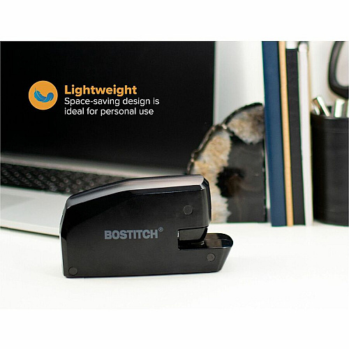 Bostitch 20-sheet Electric Stapler Staples Upto 20 Sheet - Holds Upto 105 Staple - Half Strip - 4 x AA - Black - 1 Each (MDS20)