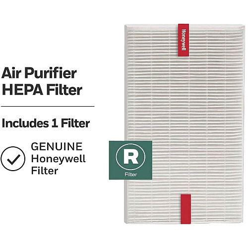 Honeywell HEPA Air Purifier R Filter HEPA - For Air Purifier - Remove Allergens - 100% Particle Removal Efficiency - 0.30 &micro;m Particles - 10.3" Height x 1.6" Width x 6.5" Depth - 1 Each (HRFR1)