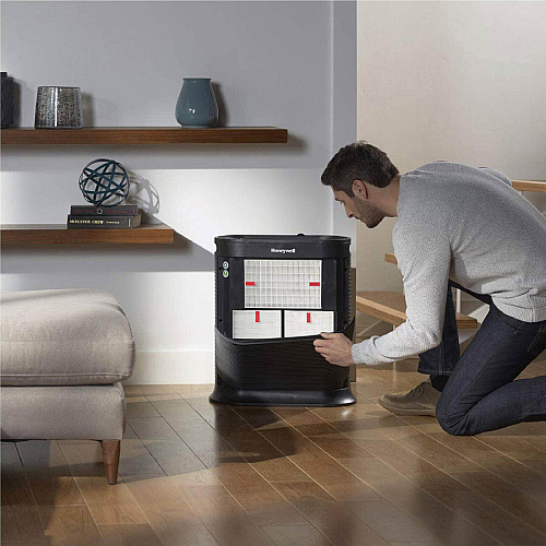 Honeywell HEPA Air Purifier R Filter HEPA - For Air Purifier - Remove Allergens - 100% Particle Removal Efficiency - 0.30 &micro;m Particles - 10.3" Height x 1.6" Width x 6.5" Depth - 1 Each (HRFR1)
