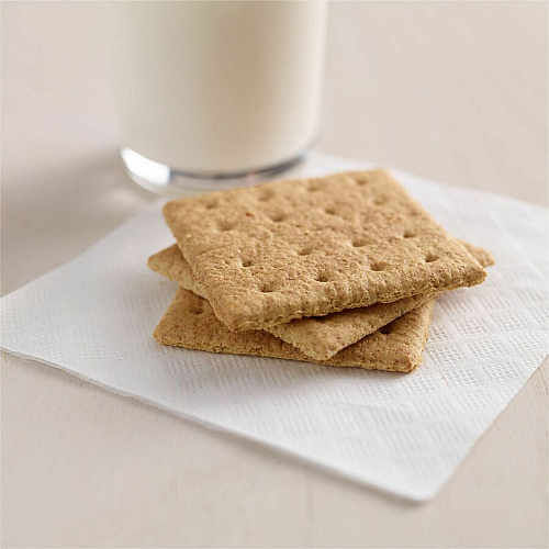 Kellogg's Grahams Honey Crackers Individually Wrapped - Honey - 0.49 oz - 2/Pack - 200 / Carton (38406)
