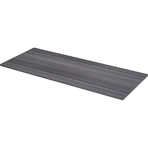 Lorell Relevance Series Charcoal Laminate Office Furniture 71.6" Width x 29.5" Depth x 1" Thickness Table Top - Straight Edge - Finish: Weathered Charcoal, Laminate (LLR16198)