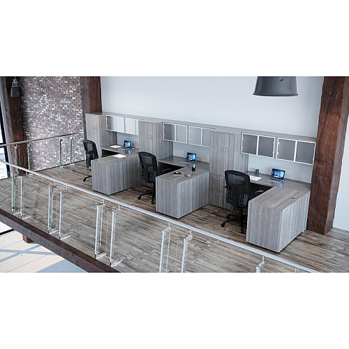 Lorell Relevance Series Charcoal Laminate Office Furniture 59.9" Width x 29.5" Depth x 1" Thickness Table Top - Straight Edge - Finish: Charcoal, Laminate (LLR16201)