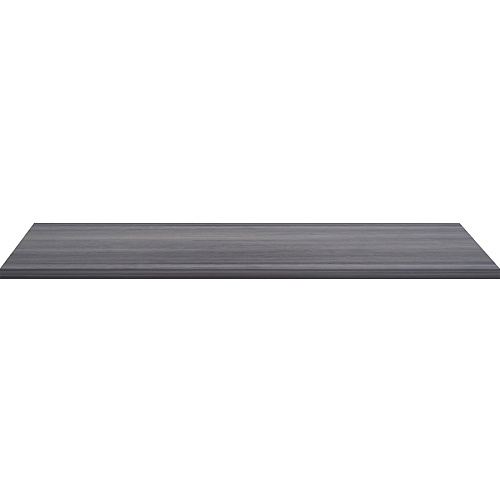 Lorell Relevance Series Tabletop 47.6" Width x 23.6" Depth x 1" Thickness Table Top - Straight Edge - Finish: Charcoal, Laminate (LLR16203)
