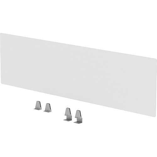 Lorell Relevance Series Modesty/Privacy Panel 59" Width x 15.8" Height - Clear - 1 Each (LLR16221)