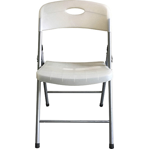 Lorell Heavy-duty Translucent Folding Chairs Clear Seat Color - Plastic Seat Material - Clear Back Color - Plastic Back Material - 4 / Carton (LLR62530)