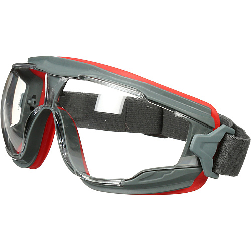3M GoggleGear 500 Series Scotchgard Anti-Fog Goggles Recommended for: Eye - Splash, Ultraviolet, Ultraviolet Protection - Clear Lens - Gray Frame - 1 Each (GG501SGAF)