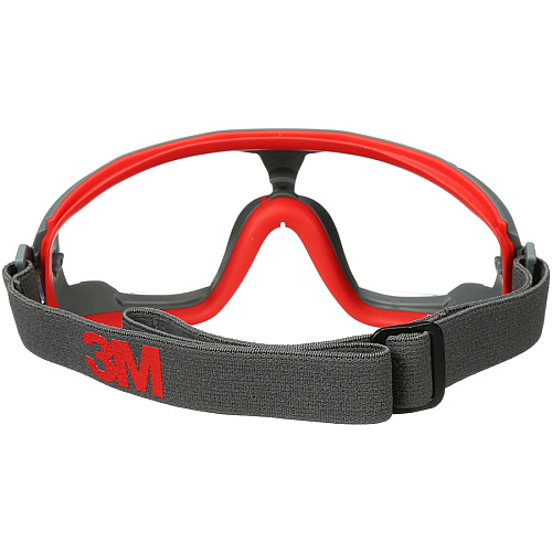 3M GoggleGear 500 Series Scotchgard Anti-Fog Goggles Recommended for: Eye - Splash, Ultraviolet, Ultraviolet Protection - Clear Lens - Gray Frame - 1 Each (GG501SGAF)