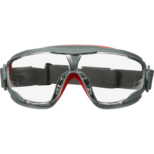 3M GoggleGear 500 Series Scotchgard Anti-Fog Goggles Recommended for: Eye - Splash, Ultraviolet, Ultraviolet Protection - Clear Lens - Gray Frame - 1 Each (GG501SGAF)