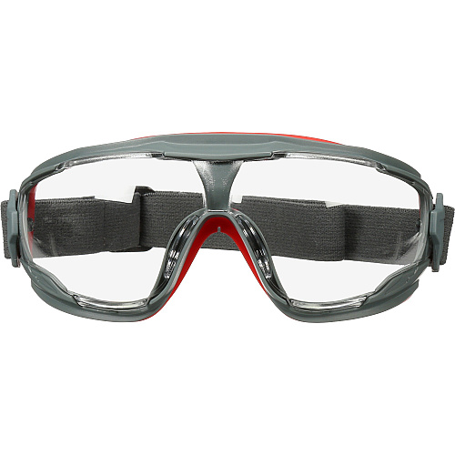 3M GoggleGear 500 Series Scotchgard Anti-Fog Goggles Recommended for: Eye - Splash, Ultraviolet, Ultraviolet Protection - Clear Lens - Gray Frame - 1 Each (GG501SGAF)