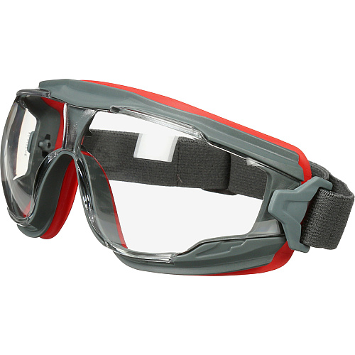 3M GoggleGear 500 Series Scotchgard Anti-Fog Goggles Recommended for: Eye - Splash, Ultraviolet, Ultraviolet Protection - Clear Lens - Gray Frame - 1 Each (GG501SGAF)