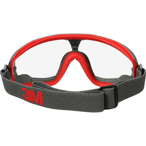3M GoggleGear 500 Series Scotchgard Anti-Fog Goggles Recommended for: Eye - Splash, Ultraviolet, Ultraviolet Protection - Clear Lens - Gray Frame - 1 Each (GG501SGAF)