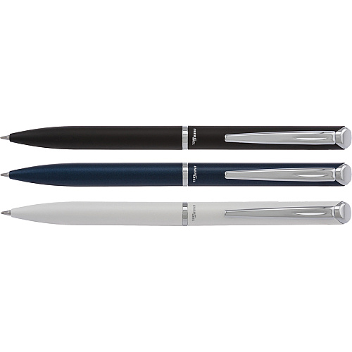 Pentel Style Liquid Gel Pen 0.7 mm Pen Point - Refillable - Retractable - Black Ink - Gel-based - Blue Metal Barrel - 1 Each (BL2007CABX)