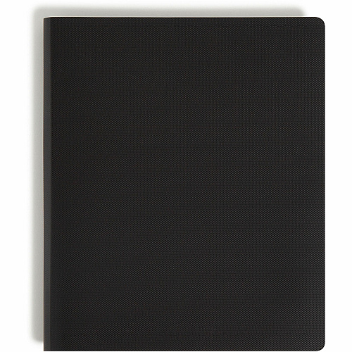Smead Organized Up Letter Organizer Folder 8 1/2" x 11" - 50 Sheets Capacity - 8 Pocket(s) - Black - 1 Each (87722)