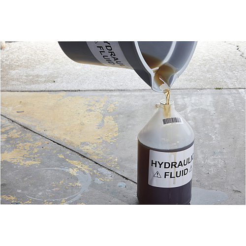 Dymo LabelWriter ID Label 63/64" Width x 3 1/2" Length - Rectangle - White - Polypropylene - 700 / Roll - 700 Total Label(s) - 1 Each (1933081)